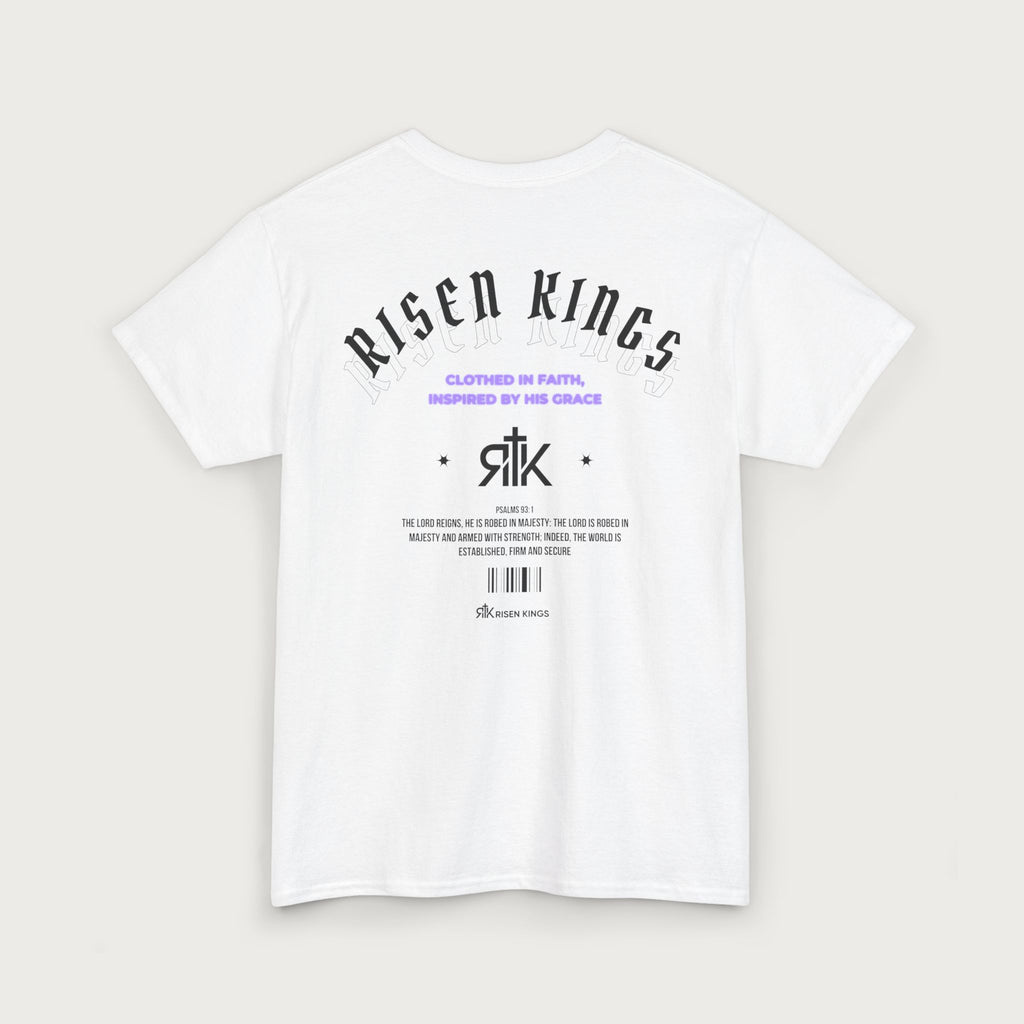 RISEN KINGS - CLOTHED IN FAITH - RETRO TEE
