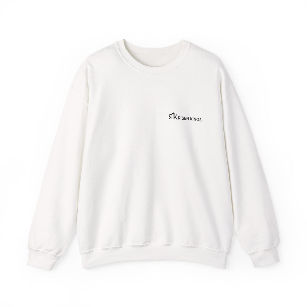 Praise Jesus Crewneck Sweatshirt — Faith-Based Christian Pullover
