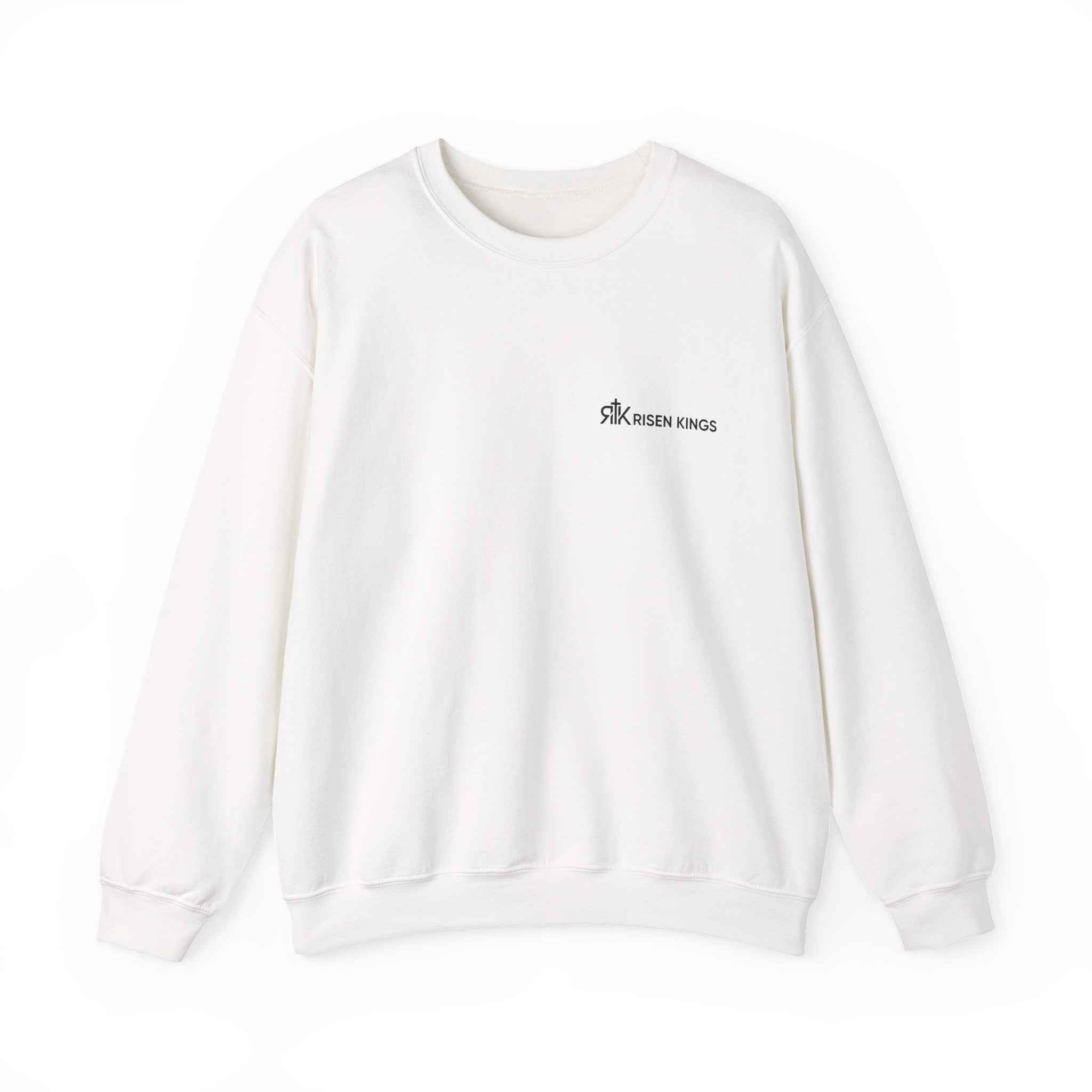 Praise Jesus Crewneck Sweatshirt — Faith-Based Christian Pullover