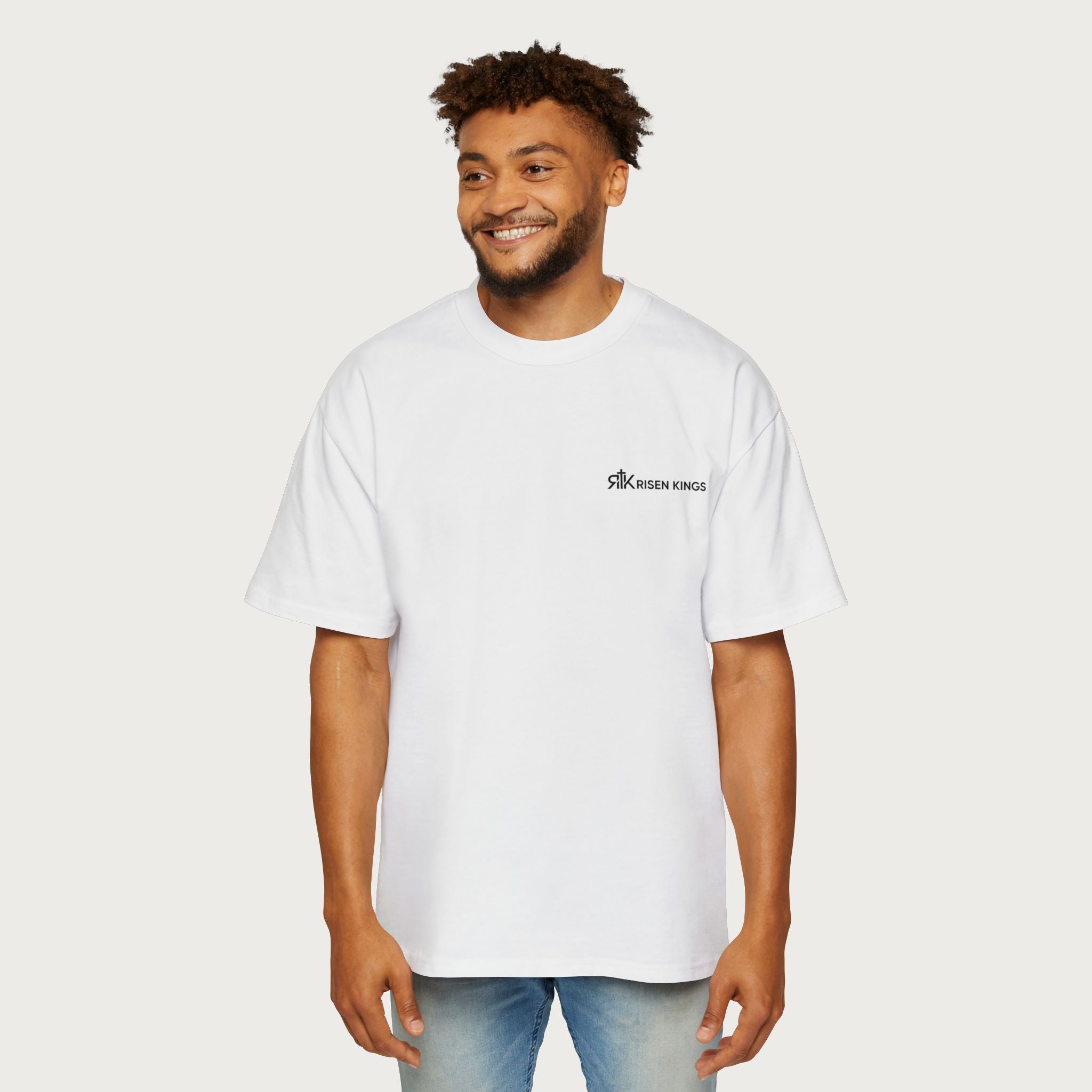 RISEN KINGS - "CLOTHED IN FAITH" - RETRO'S OVERSIZED TEE