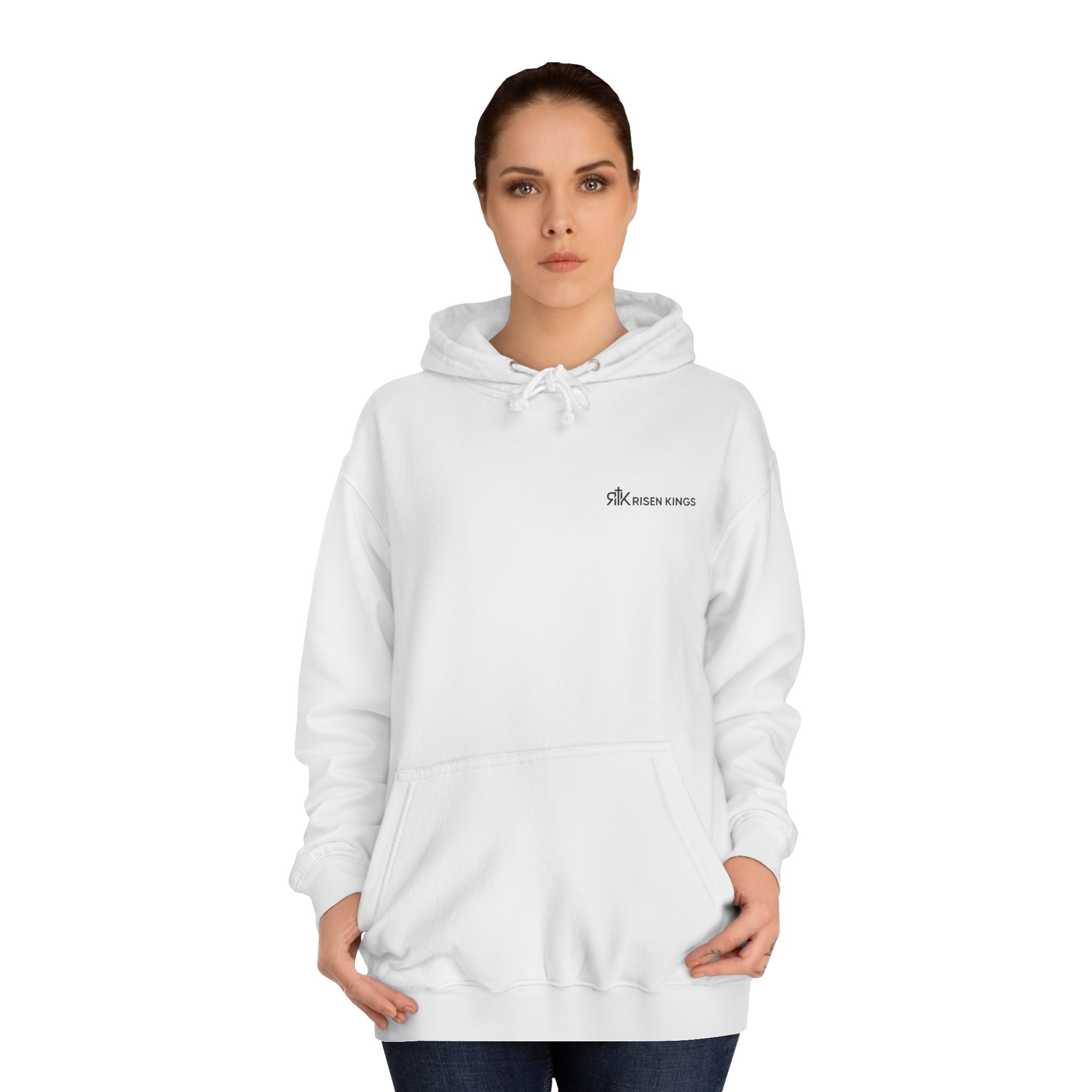 Praise Jesus Hoodie — Minimal Faith Graphic Pullover