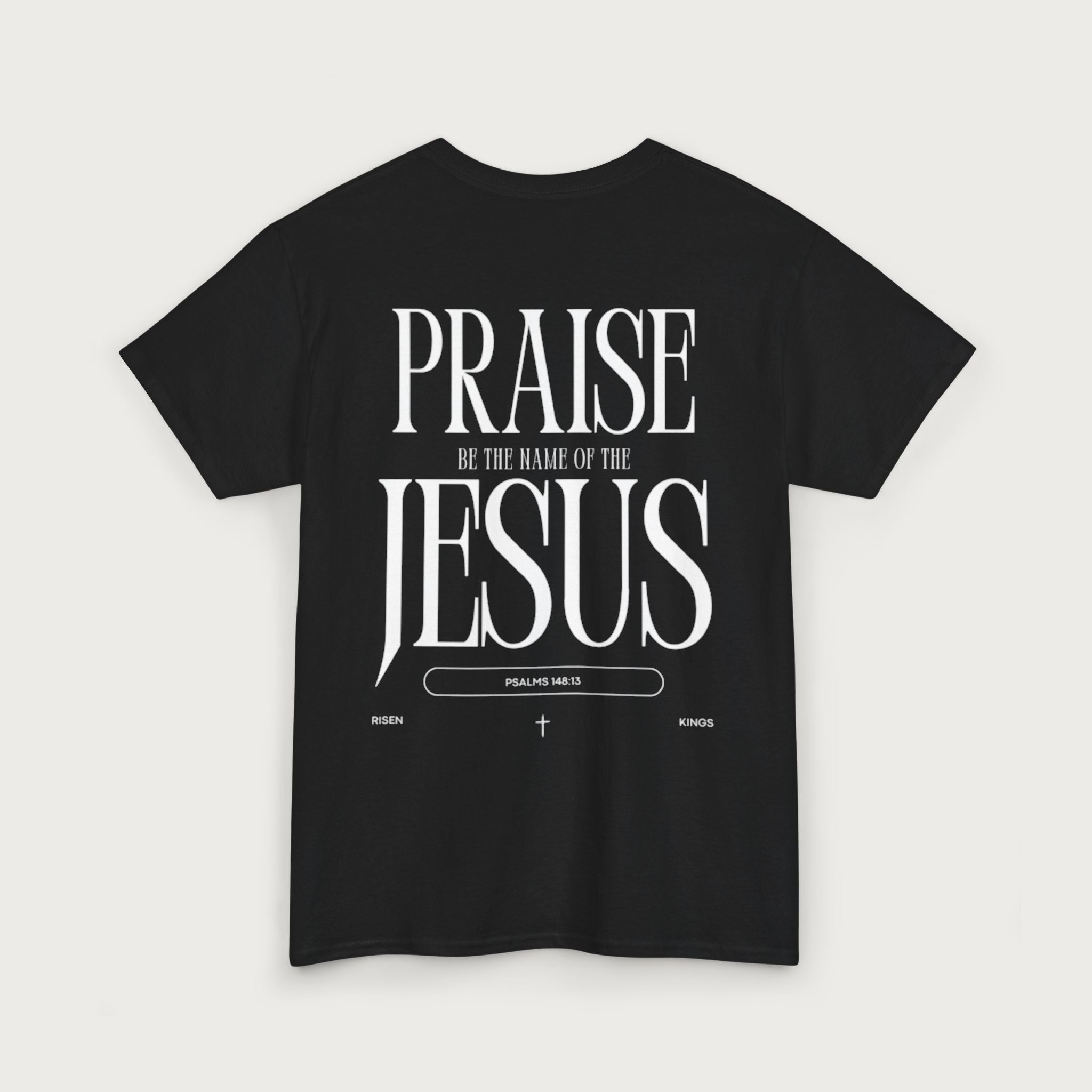Christian T‑Shirt — "Praise Jesus" Faith Graphic Tee