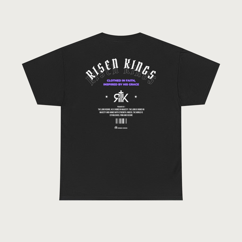 RISEN KINGS - CLOTHED IN FAITH - RETRO TEE