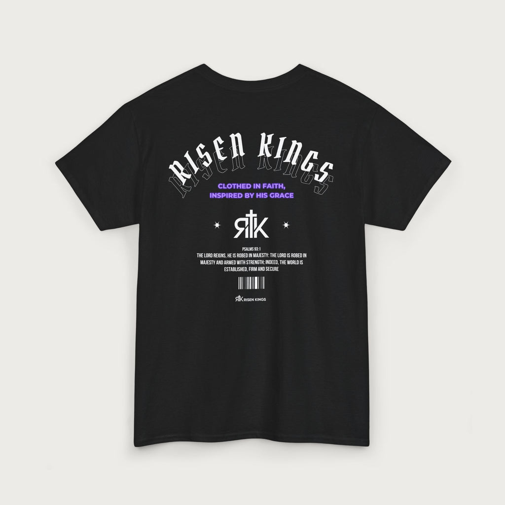 RISEN KINGS - CLOTHED IN FAITH - RETRO TEE