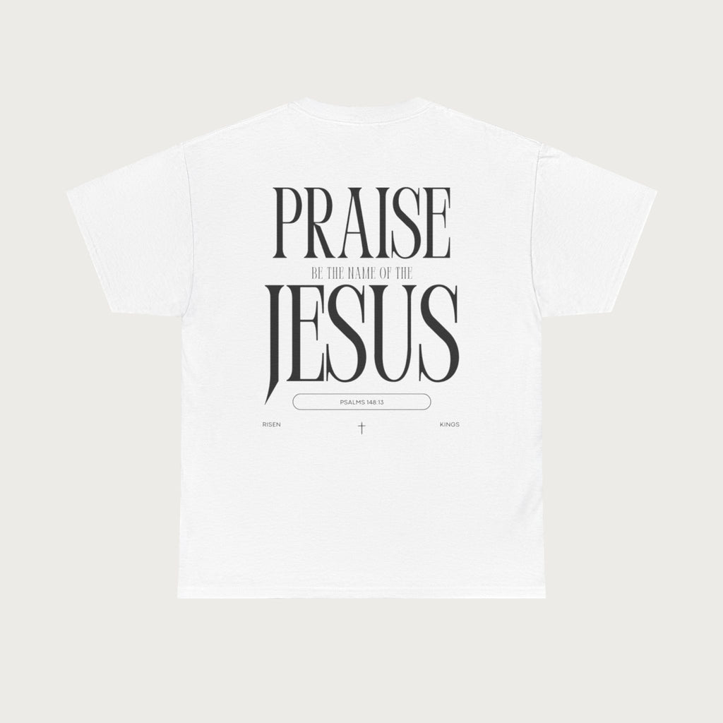 Christian T‑Shirt — "Praise Jesus" Faith Graphic Tee