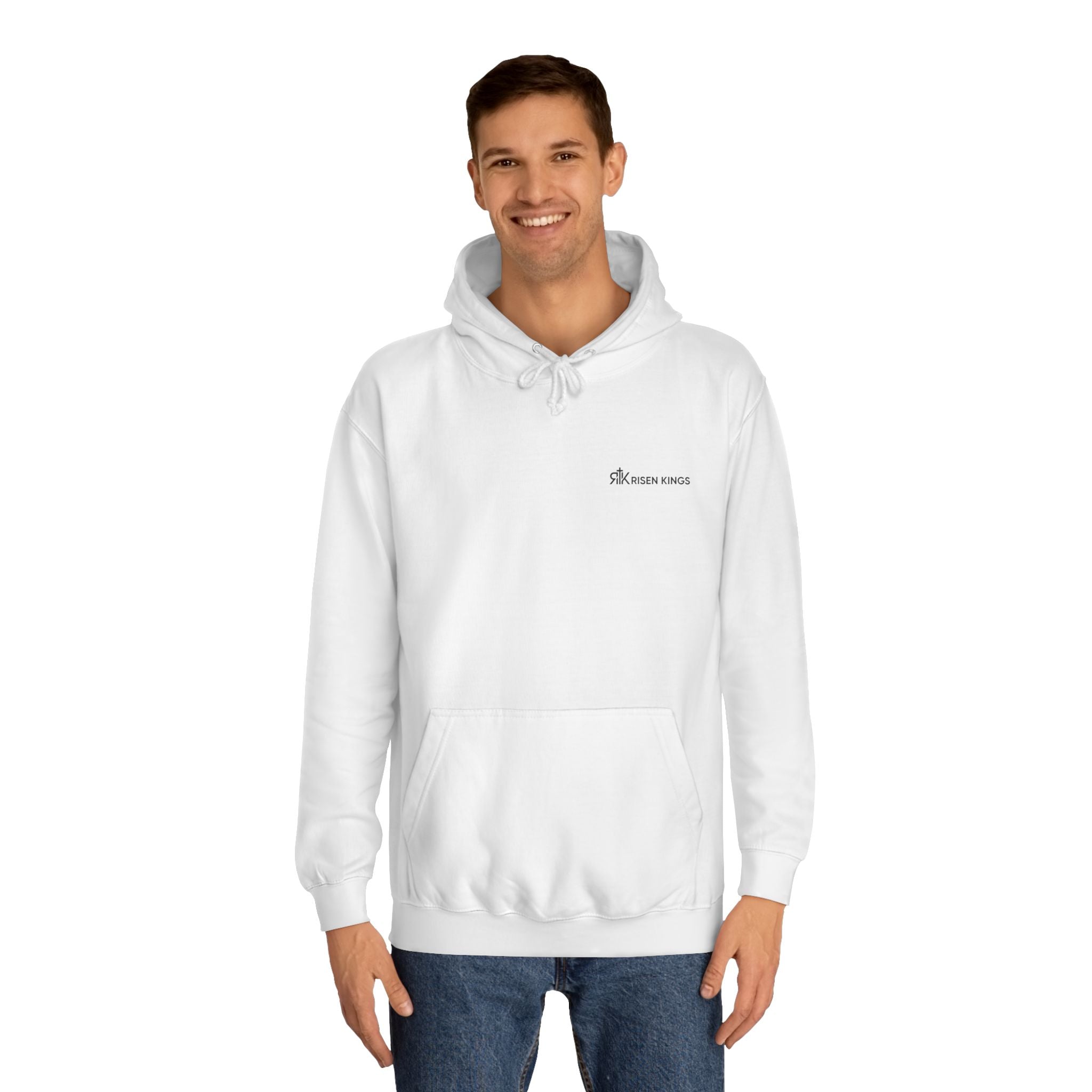 Praise Jesus Hoodie — Minimal Faith Graphic Pullover