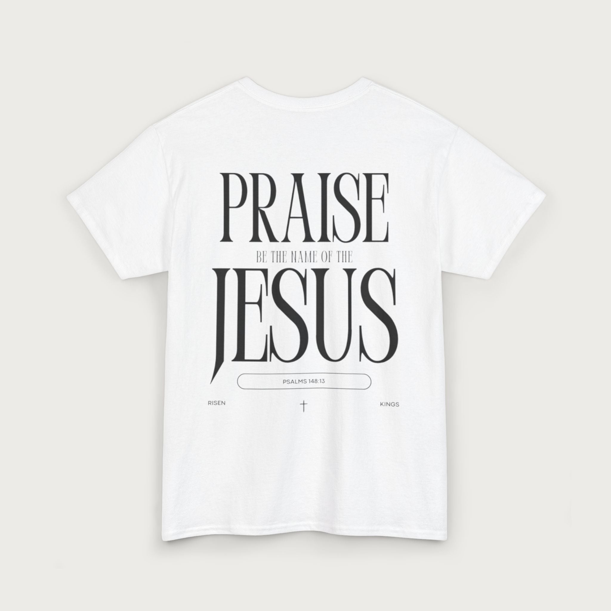 Christian T‑Shirt — "Praise Jesus" Faith Graphic Tee