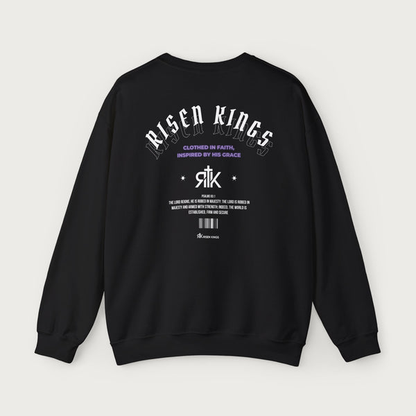 Risen Kings - "Clothed In Faith" - Retro Sweater