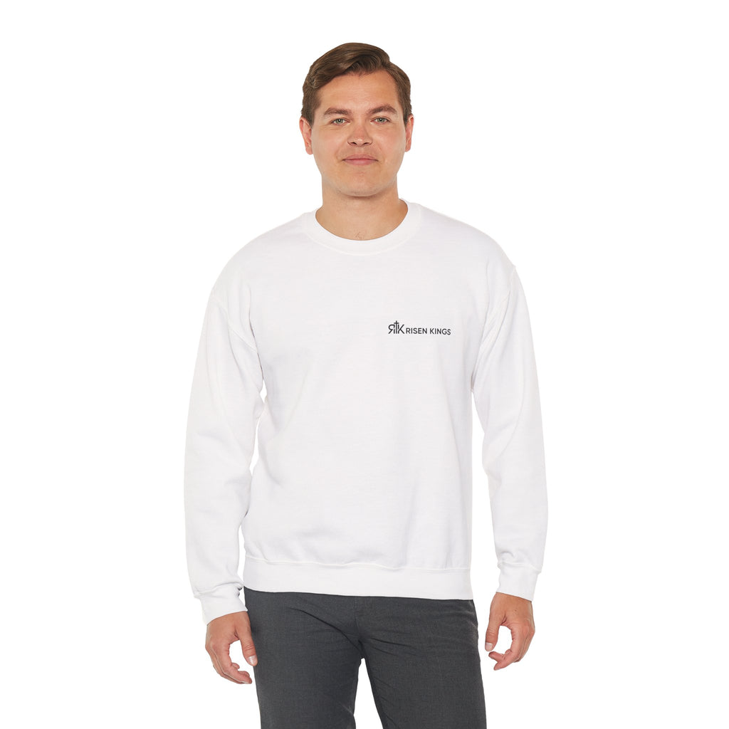 Praise Jesus Crewneck Sweatshirt — Faith-Based Christian Pullover