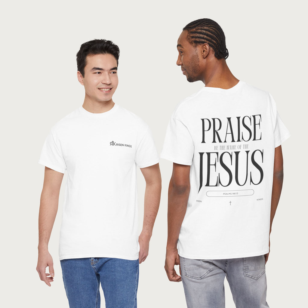 Christian T‑Shirt — "Praise Jesus" Faith Graphic Tee