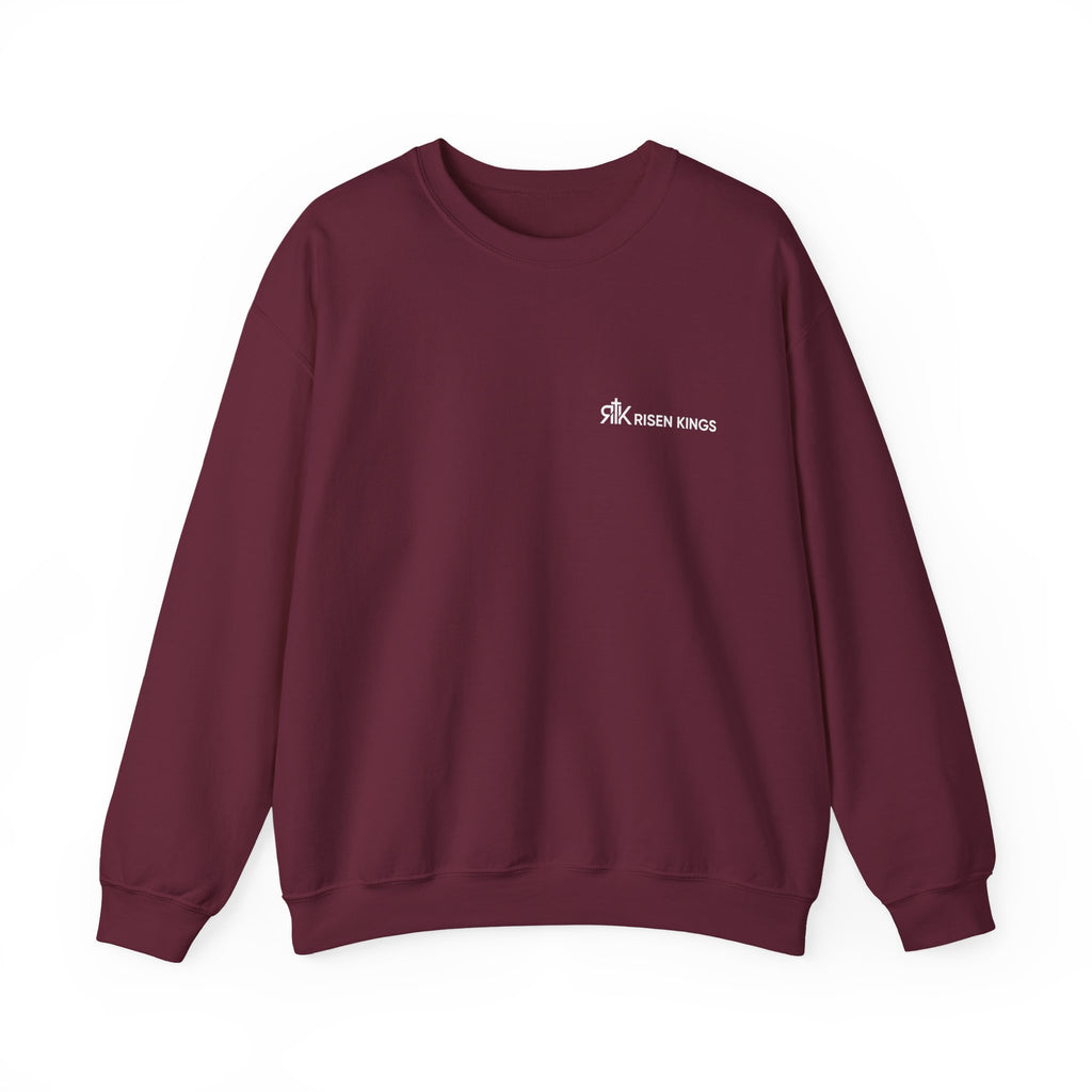 Praise Jesus Crewneck Sweatshirt — Faith-Based Christian Pullover