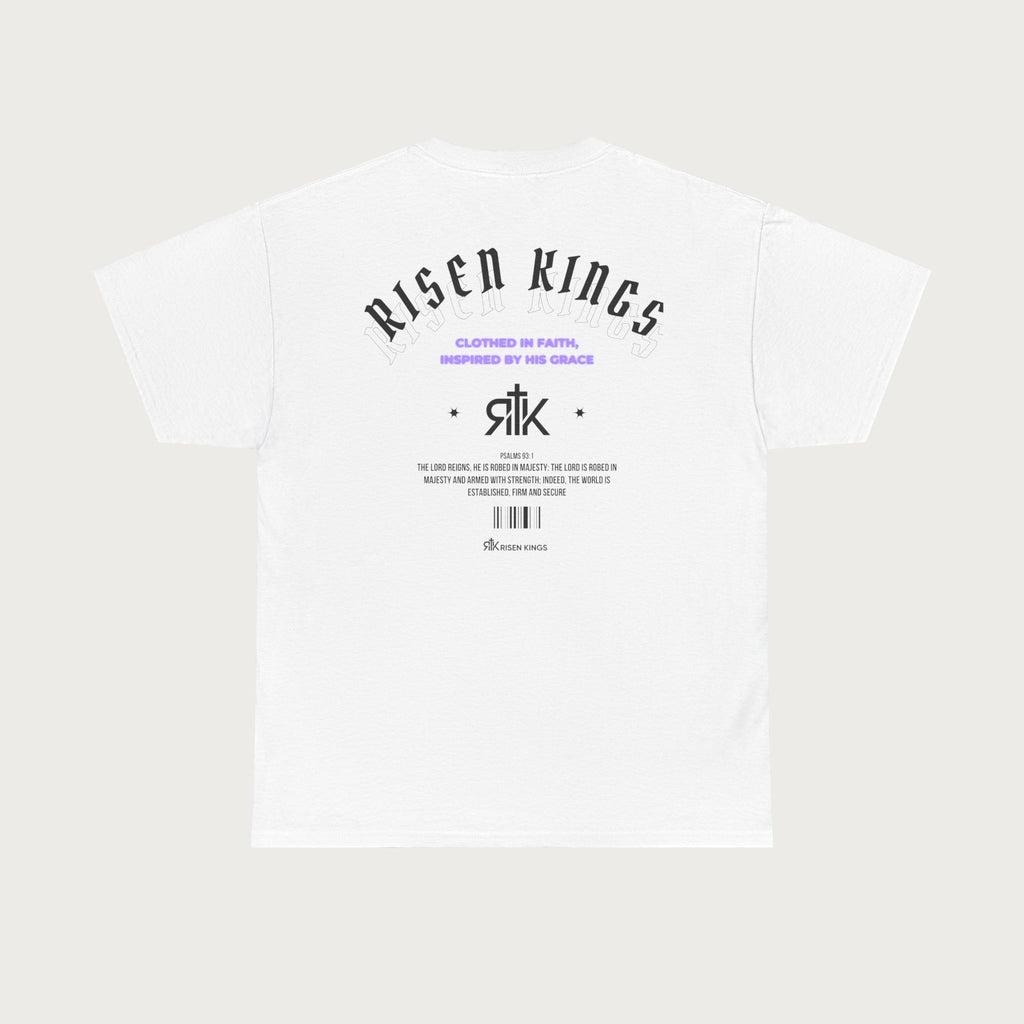 RISEN KINGS - CLOTHED IN FAITH - RETRO TEE
